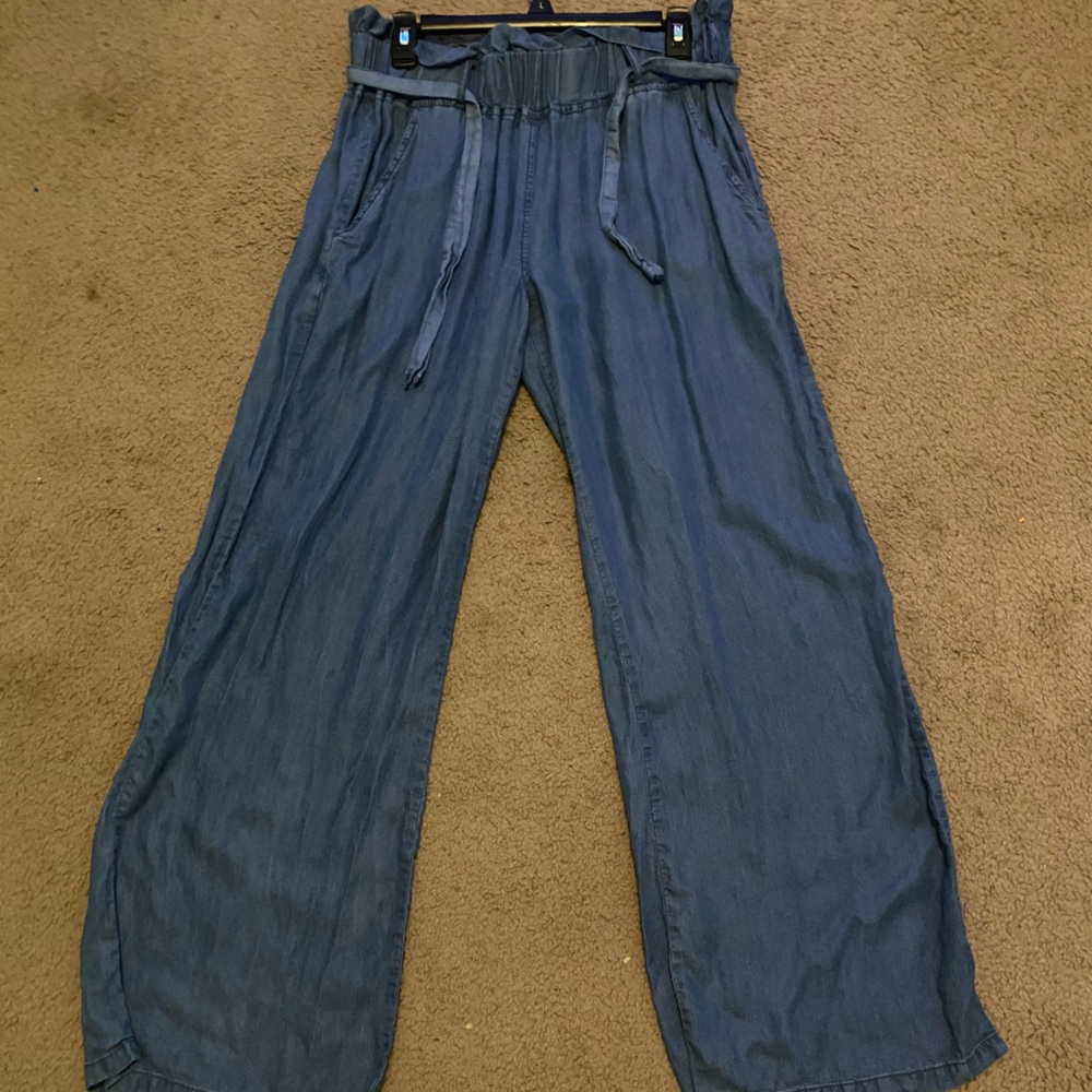 High rise thread and supply pants size L